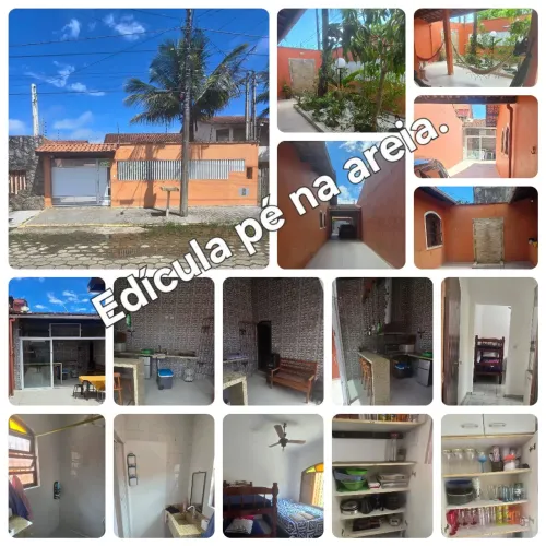 Casa pé na areia