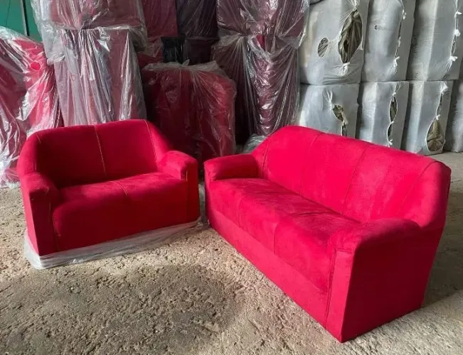 Promoção sofá popular 3 e 2 lugares frete grátis 