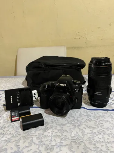 Canon 6D full frame + kit completo - LEIA A DESCRIÇÃO