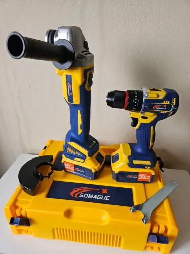 Kit Esmerilhadeira e Parafusadeira sem fio