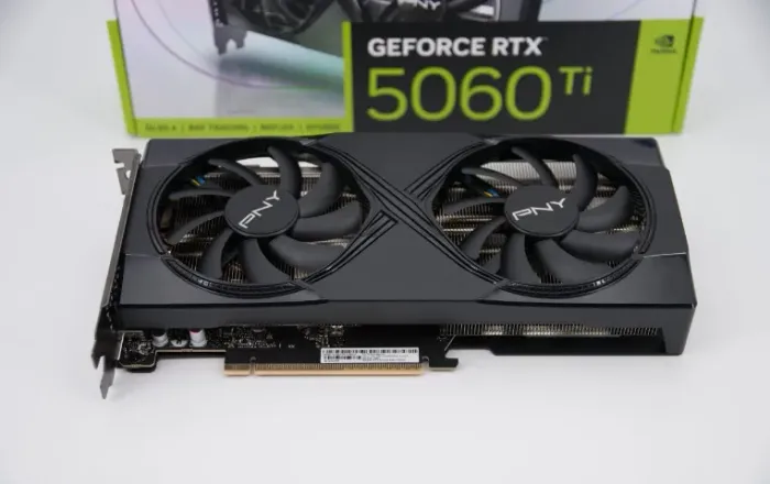 Placa de vídeo RTX 5060 Ti 8GB PNY Oc Dual (LACRADO)