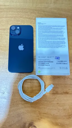 iPhone 14, 256gb, cor preta