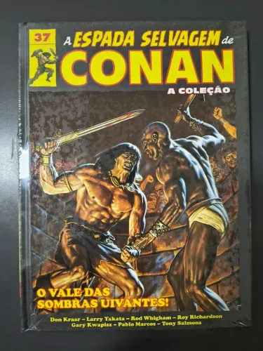A Espada Selvagem de Conan - A Coleção Vol. 37 COM DETALHE, LEIA A DESCRIÇÃO