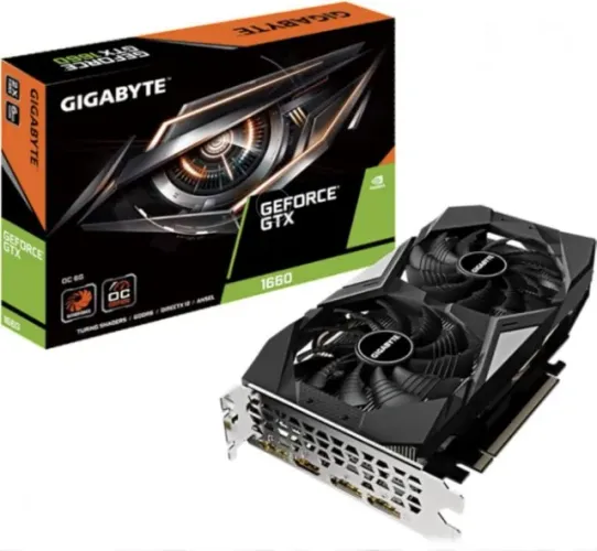 Placa de Video Nvidia Gigabyte GeForce GTX 1660 6GB GDDR5