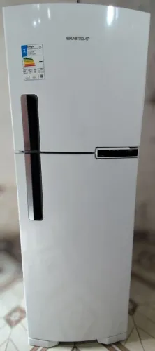 Geladeira Brastemp Frost Free Duplex BRM44H 375 Litros Cor Branco