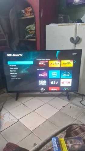 TV SMART 32" AOC LED NA CAIXA ZERO