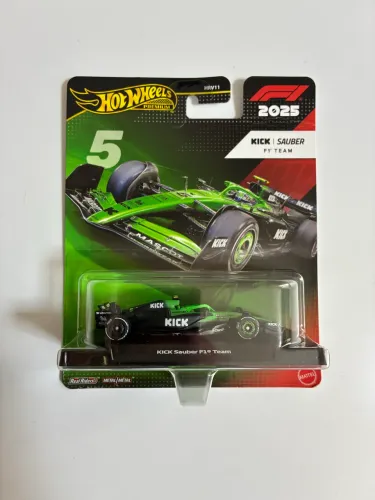 Hot wheels kick sauber F1 #5 Gabriel Bortoleto