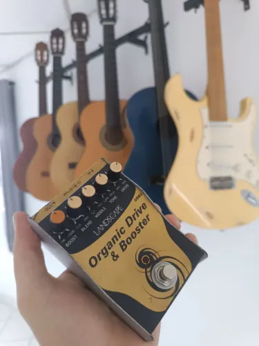 Pedal guitarra distorção