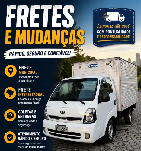 Frete e mudança 