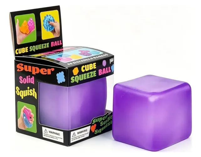 Squish squishy cubi gelo colorido fidget toy satisfatório