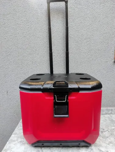 Caixa Cooler Termico Coleman 55 Qt/52l Rugged Com Rodas