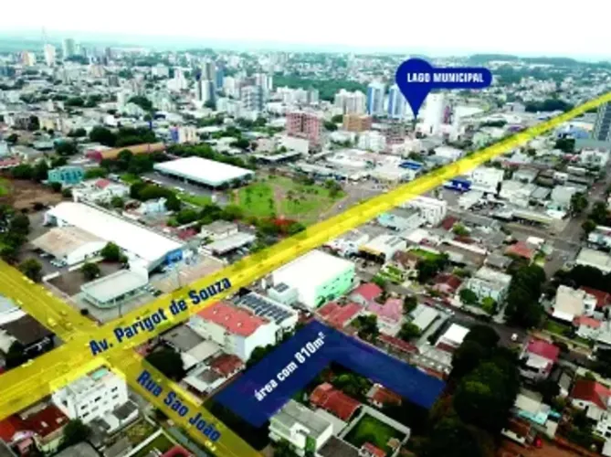 Terreno de 1.417,50m2 - Região central de Toledo