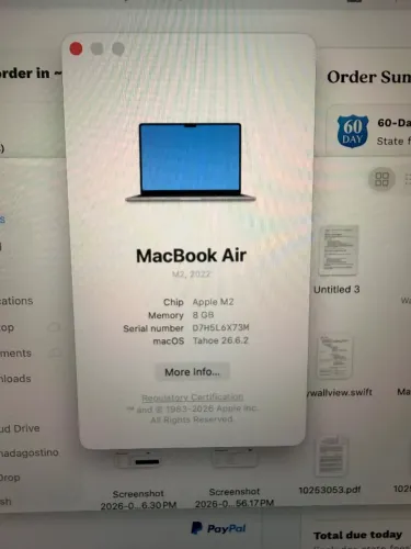 Macbook Air M2