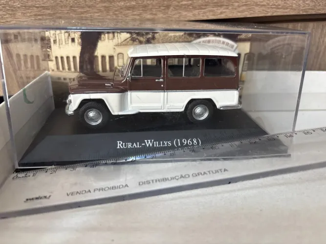 Miniatura carrinho rural Willys