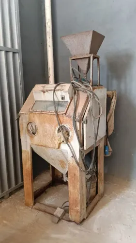 Cabine de jateamento de areia
