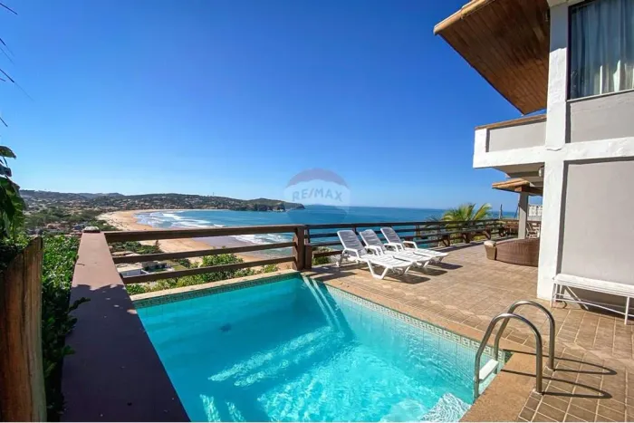 Casa de altíssimo padrão em Geribá a venda, 4 suítes, Armação dos Búzios-RJ, 304m2 por R$2