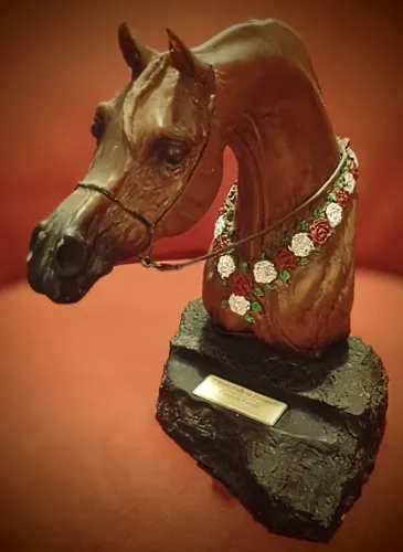 escultura - Cavalo Árabe