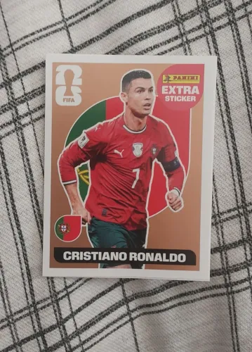 Sticker legend CR7 bronze