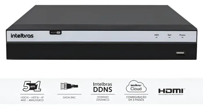Gravador Digital Dvr Mhdx 3016 16 - Canais Multi Hd Intelbras