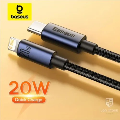 Cansado de cabo quebrando? Baseus 20W Tipo C Lighting Carrega Rápido seu iPhone do 5 ao 14