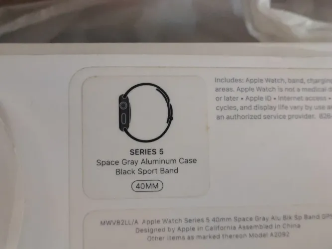 Apple whatch séries 5