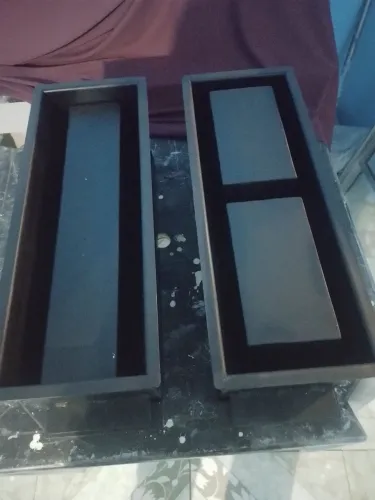 Formas de bloco e de canaleta medidas 45x19x15cm 350reais cada 