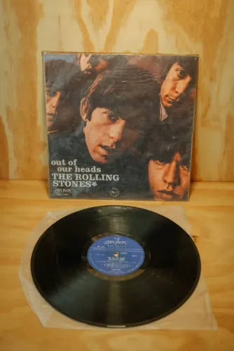 Vinil Lp Rolling Stones Out Of Our Heads/ Primeira Prensagem Nacional / MONO