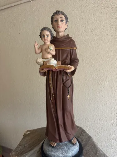 Imagem Santo Antônio de Pádua - 64 cm - cimento
