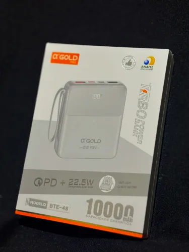 Bateria portátil power bank turbo