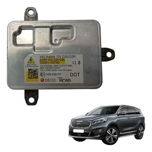 Reator Farol Kia Sorento 2015 2016 2017 Com Xênon Prateado