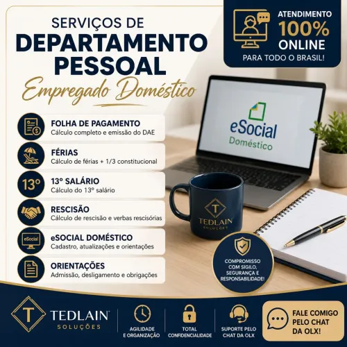 Terceirização de falha e-social doméstico