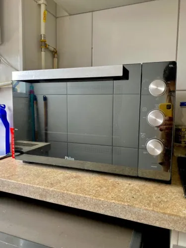 Forno Elétrico Philco 50l Cinza Espelhado