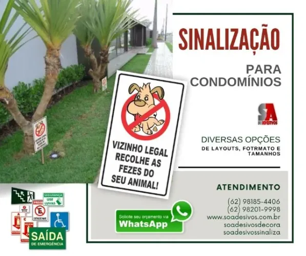 PLACA RECOLHA AS FEZES, PROIBIDO FAZER XIXI, POR FAVOR RECOLHA AS AS FEZES