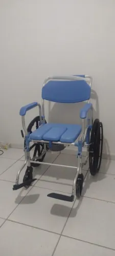 Cadeira de banho de alumínio Nova zero
