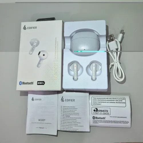 Fone de ouvido Bluetooth Edifier W100T seminovo
