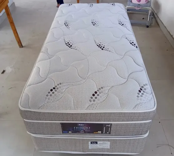 Cama Box de Solteiro Dabe Orion + Colchão
