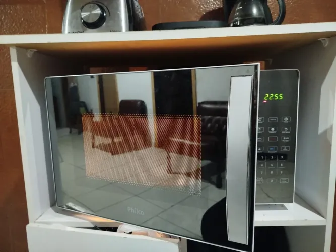 Micro-ondas Philco 33L Espelhado - Excelente Estado
