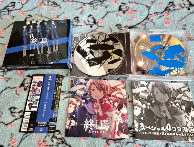 CD japonês Shuuen -Re:Act- Edição Limitada B - Música e Drama CD (Vocal de Seiyuu)
