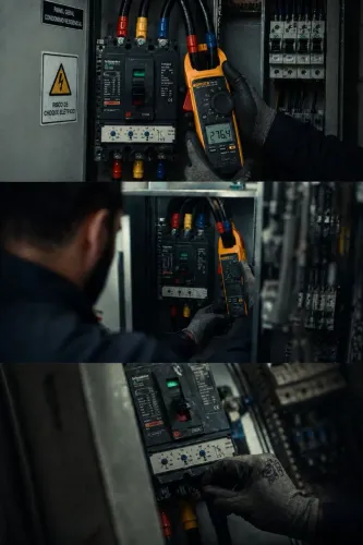 Manut. Elétrica Automação Obras 