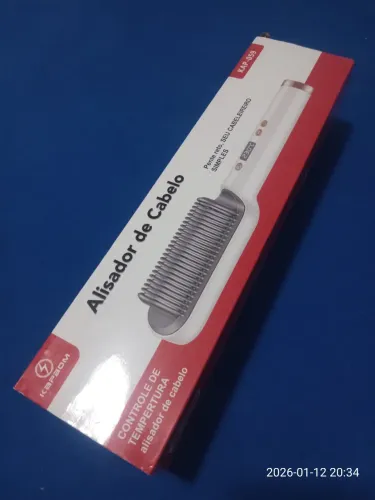 Escova Alisadora de Cabelo 