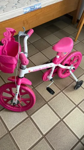 Bicicleta Sweet Game (Rosa) Bandeirante Aro 14