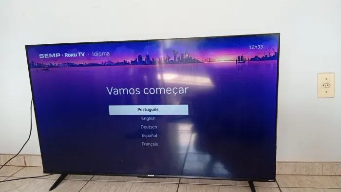 TV Roku 50'p (com pequeno defeito!!)