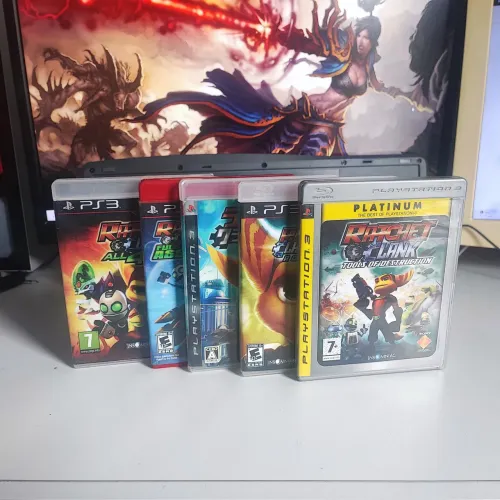 Coleção Playstation 3 - Ratchet and Clank.