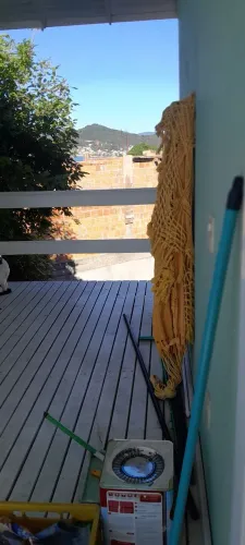 Aluga casa praia de fora palhoça! Casa mobíliada !linda vista para o mar!