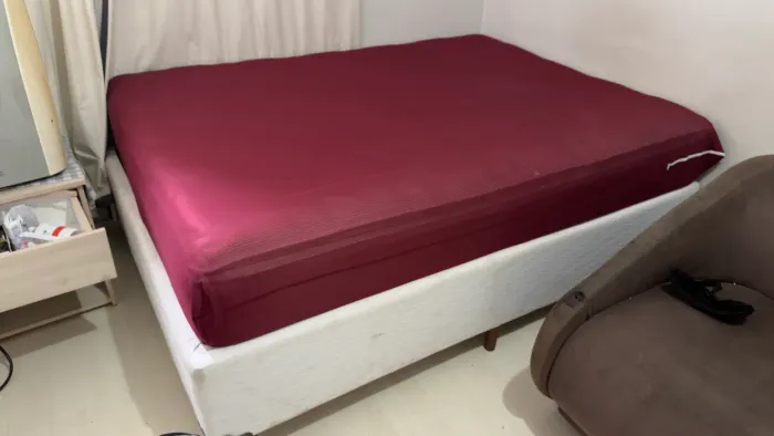 Cama box casal