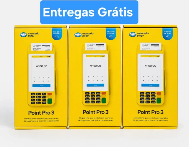 Máquina de cartão Mercado Pago 