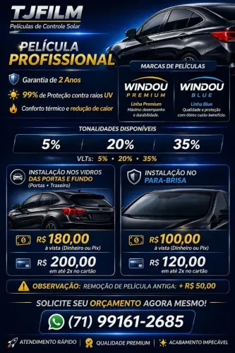 Promoção película automotiva
