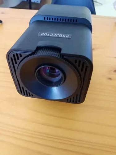 Projetor Davely HY320 mini portátil 4K UHD com wi-fi e bluetooth