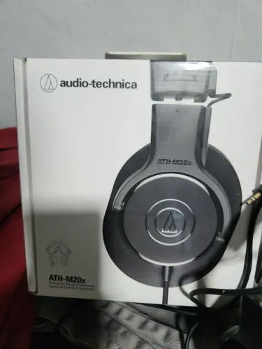 FONE AUDIO-TECHNICA ATH-M20X HEADPHONE (desapegando)DE REFERÊNCIA 