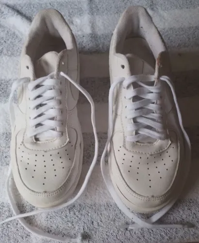 Tênis Nike Air Force com sigla CR7 tamanho 36 semi-novo